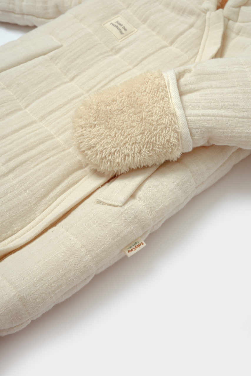 Salopeta de iarna pentru bebelusi, Winter muselin, , BabyCosy